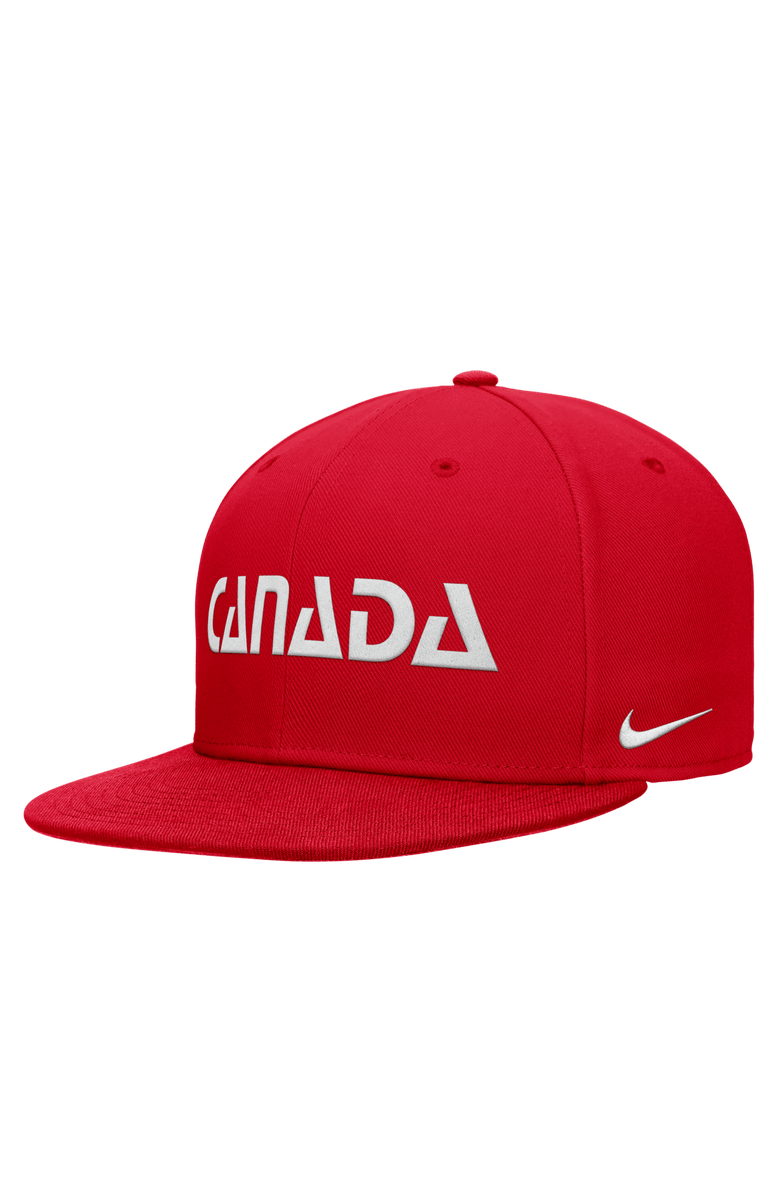 Nike Men's Nike  Red Canada Soccer Pro Snapback Hat, Main, color, Red
