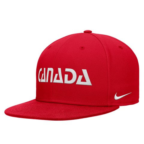 Men's Nike  Red Canada Soccer Pro Snapback Hat