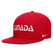 Nike Men's Nike  Red Canada Soccer Pro Snapback Hat