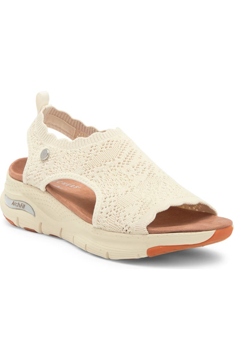 SKECHERS x Martha Stewart Arch Fit Breezy City Catch Slingback Sandal, Main, color,