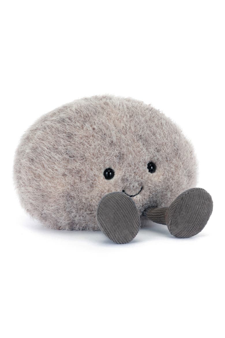 Amuseables Pebble Tiny Plushie, Alternate, color, GREY