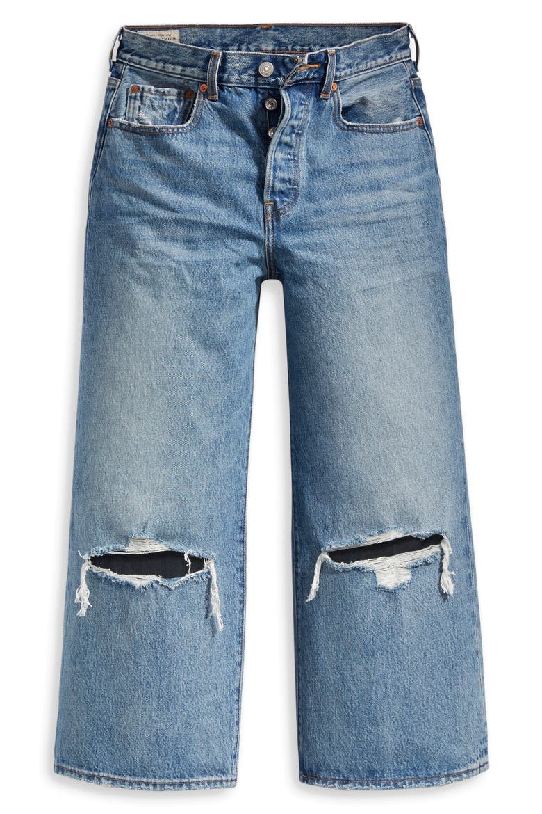 Levi's® High Water Wide Leg Jeans, Alternate, color, STRAIGHT UP