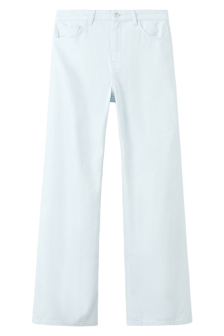Wide Leg Jeans, Main, color, SKY BLUE