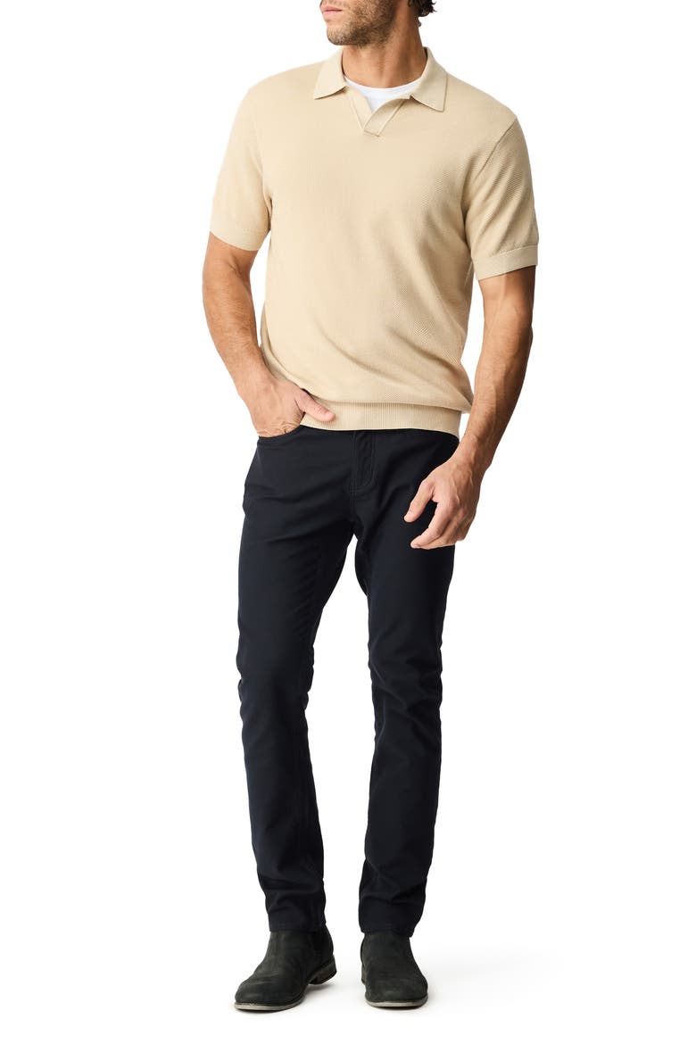 Avalon Johnny Collar Polo, Alternate, color, STONE