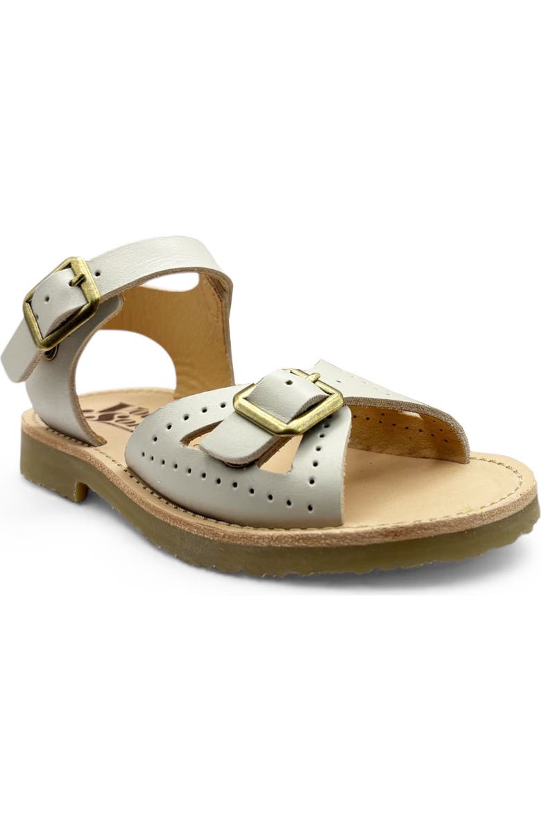 Young Soles Pearl Sandal, Main, color, Vanilla