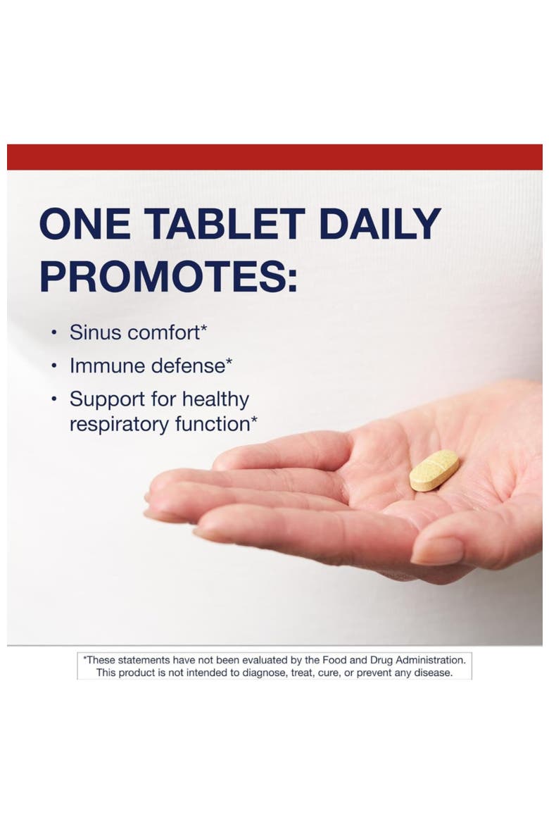 Sinuplex Respiratory Immune Support Supplement 120 Tablets, Alternate, color, None