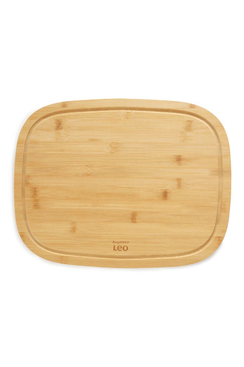 Leo Balance Bamboo Cutting Board, Alternate, color, NATURAL