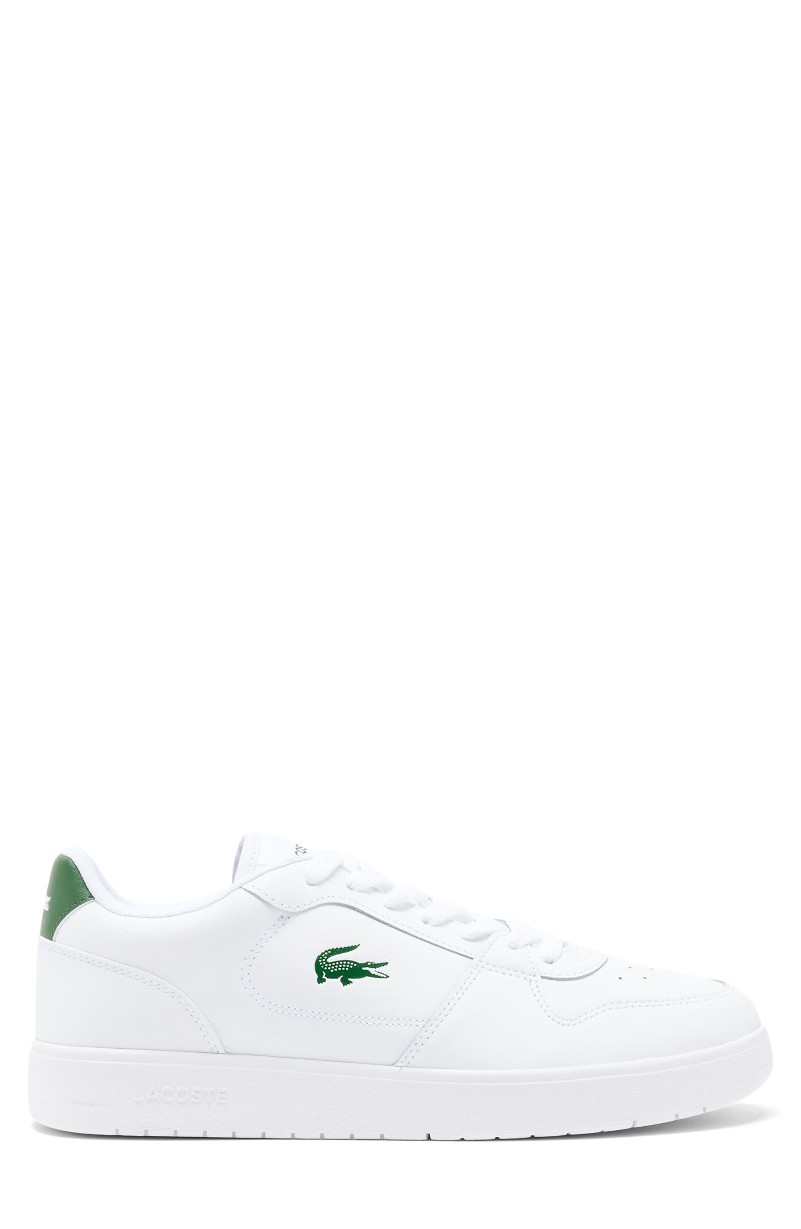 Lacoste Core Essential Sneaker, Alternate, color, White/ Dark Green