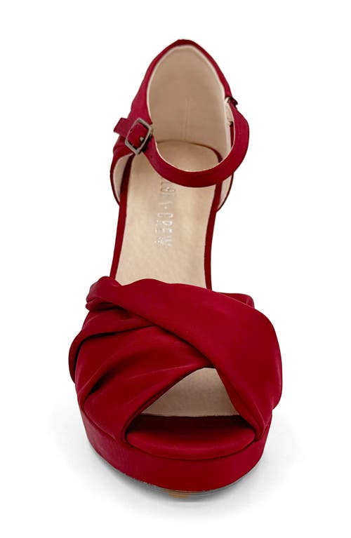 Chelsea Crew Gloria Platform Peep Toe Pump