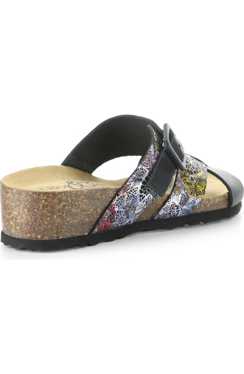 Bos.
Co. Lina Wedge Slide Sandal, Alternate, color, Black