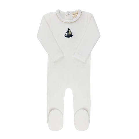 Embroidered Liberty & Berry Collection Footie