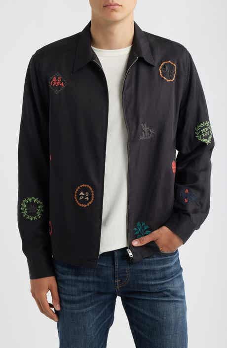 Laurel Embroidered Lightweight Jacket