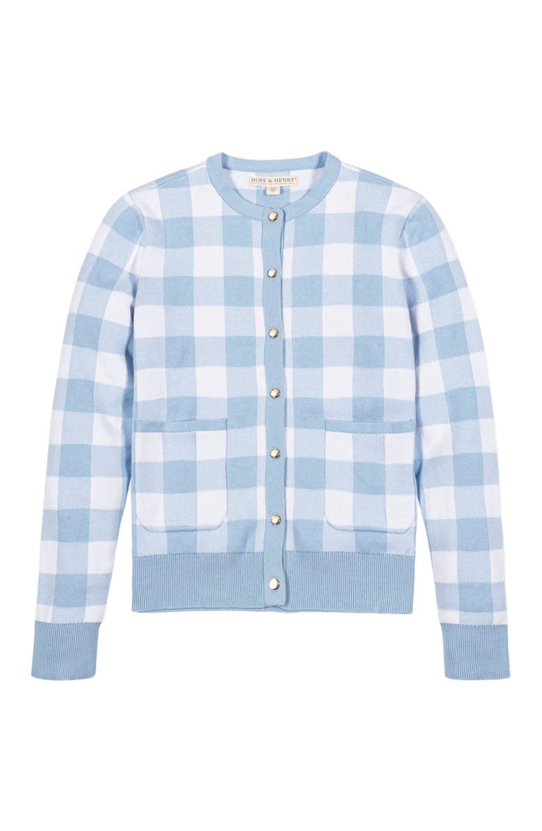 Hope & Henry Women's Organic Tweed Sweater Cardigan, Alternate, color, 