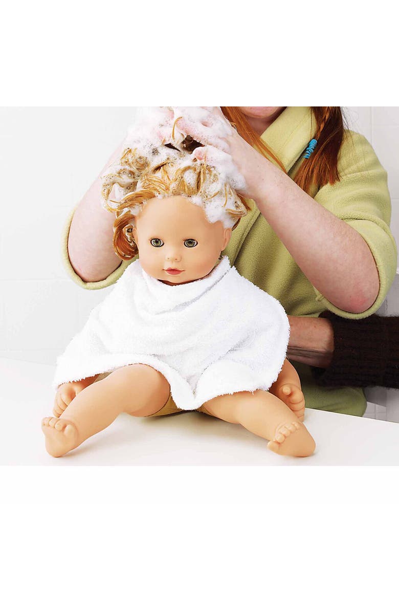 Gotz 13" Soft Cloth Bath Baby Doll, Alternate, color, Multicolored