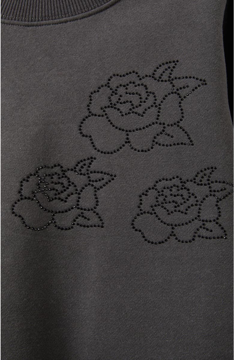 Cotton On Kids Kid's Sammy Oversized Crew, Alternate, color, Phantom Rose