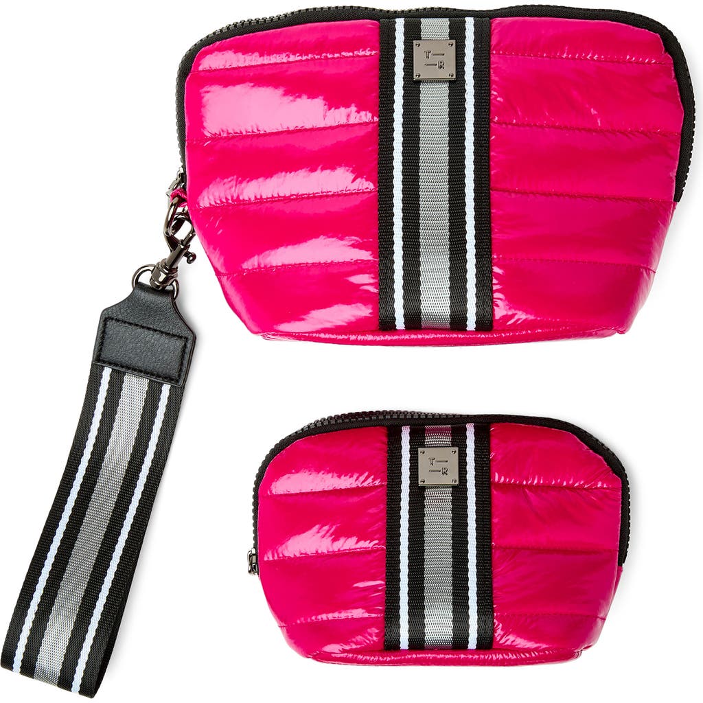 Think Royln Double Stash Set Of 2 Zip-top Travel Pouches