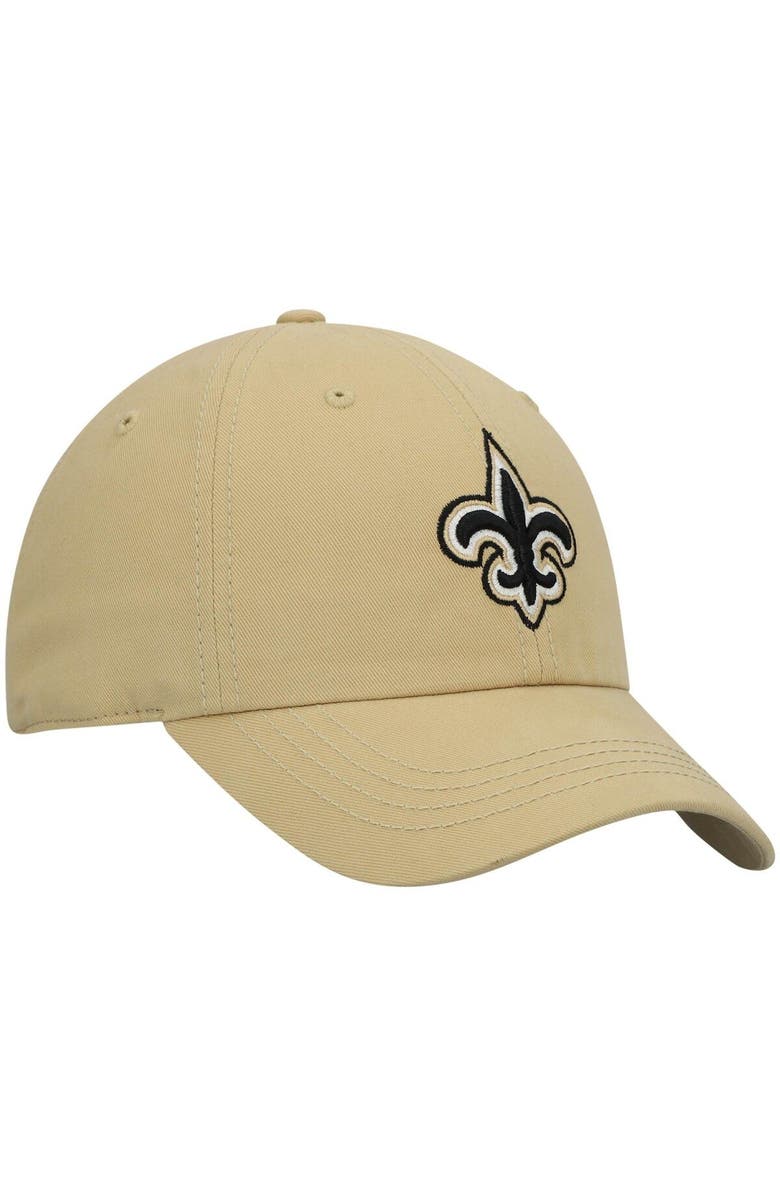 '47 Women's '47 Gold New Orleans Saints Miata Clean Up Secondary Adjustable Hat, Alternate, color, 