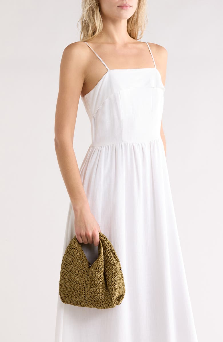 A.L.C. Simone Woven Bag, Alternate, color, Hazel