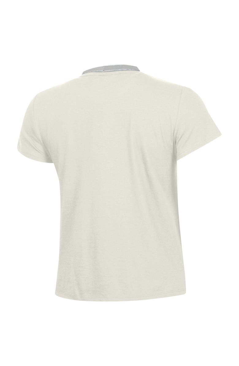 Under Armour Women's Under Armour White Auburn Tigers Iconic T-Shirt, Alternate, color, Cream