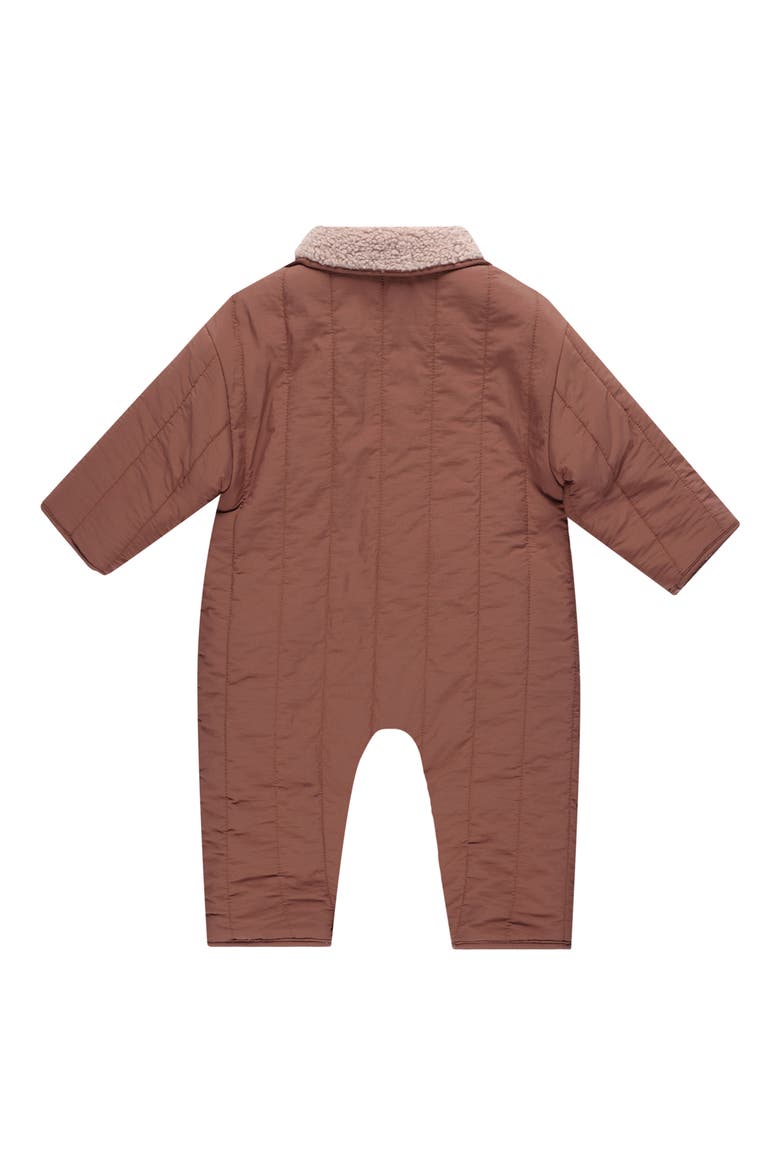 Reversible Faux Shearling Jumpsuit, Alternate, color, BLUSH