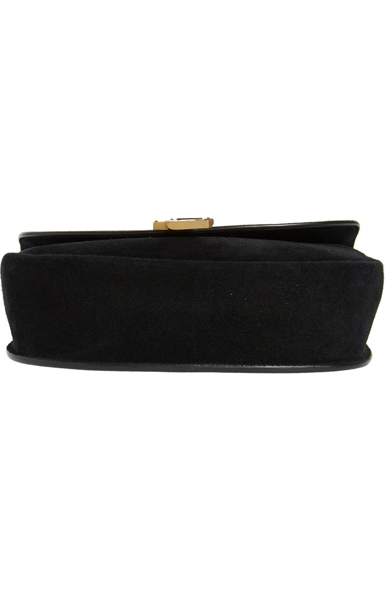 Saint Laurent Medium Kaia Suede Crossbody Bag, Alternate, color,