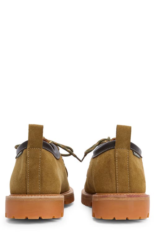 Barbour X Wildbunch Coatham Boat Shoe In Khaki