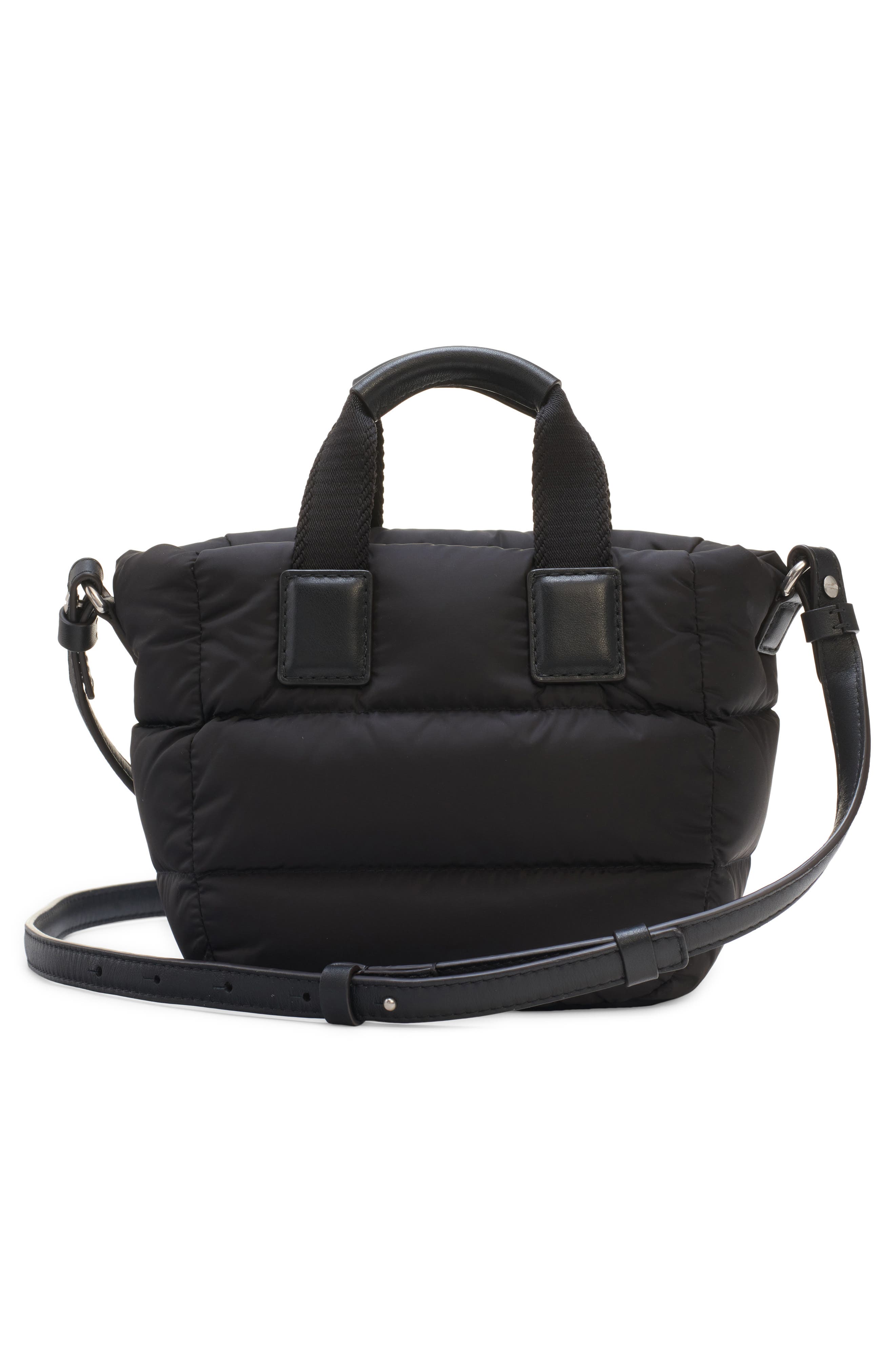 Moncler Micro Caradoc Puffer Crossbody Tote, Alternate, color, 