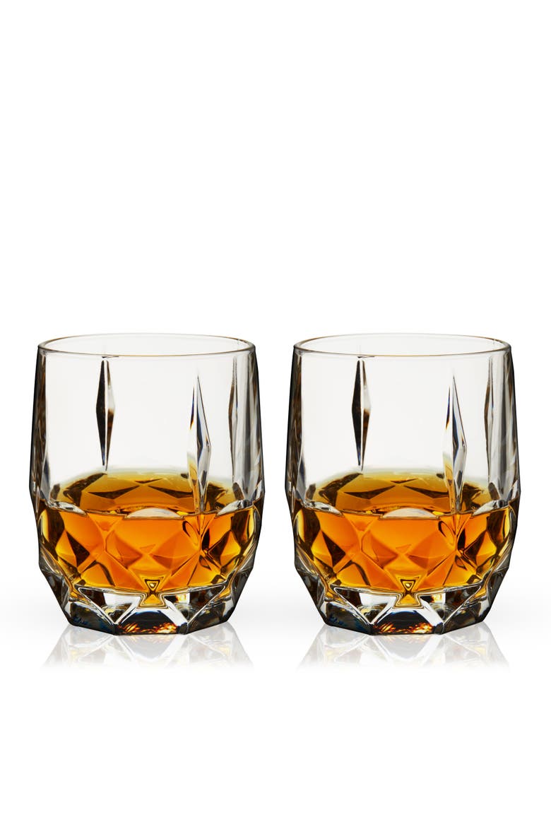 Reserve Bruno Crystal Cocktail Glasses Set of 2, Alternate, color, Clear