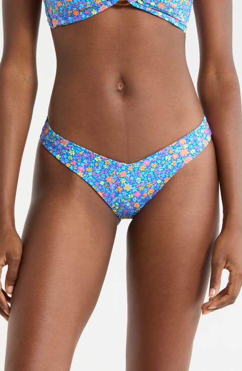 Y-Cut Bikini Bottoms