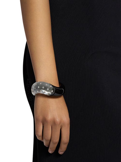 Lanvin Fargo Rhinestone Bracelet In Brown