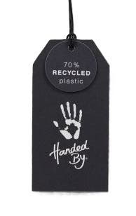 Handed By Claire Recyled Plastic Shopper, Alternate, color, Champagne/Pale Grey