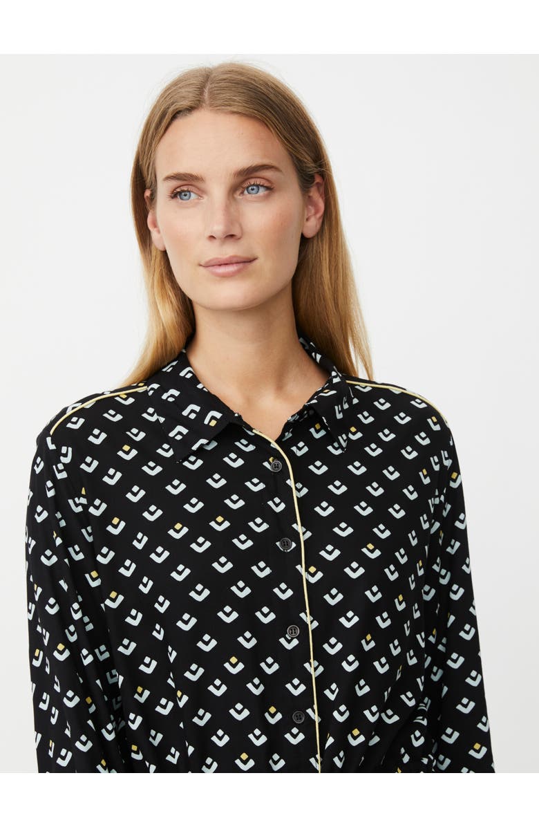 Masai Copenhagen Nysindra Printed Knee Length Dress, Alternate, color, Ether