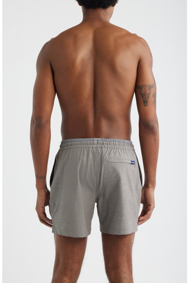 The Stardusts 5.5-Inch Swim Trunks, Alternate, color, MEDIUM GREY - SOLID