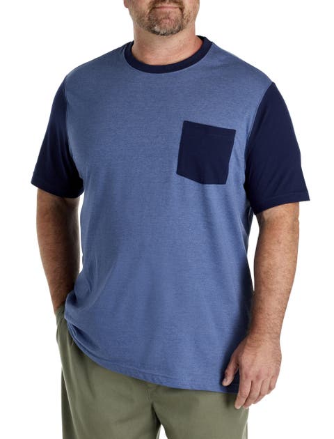 Big & Tall Moisture-Wicking Pocket T-Shirt