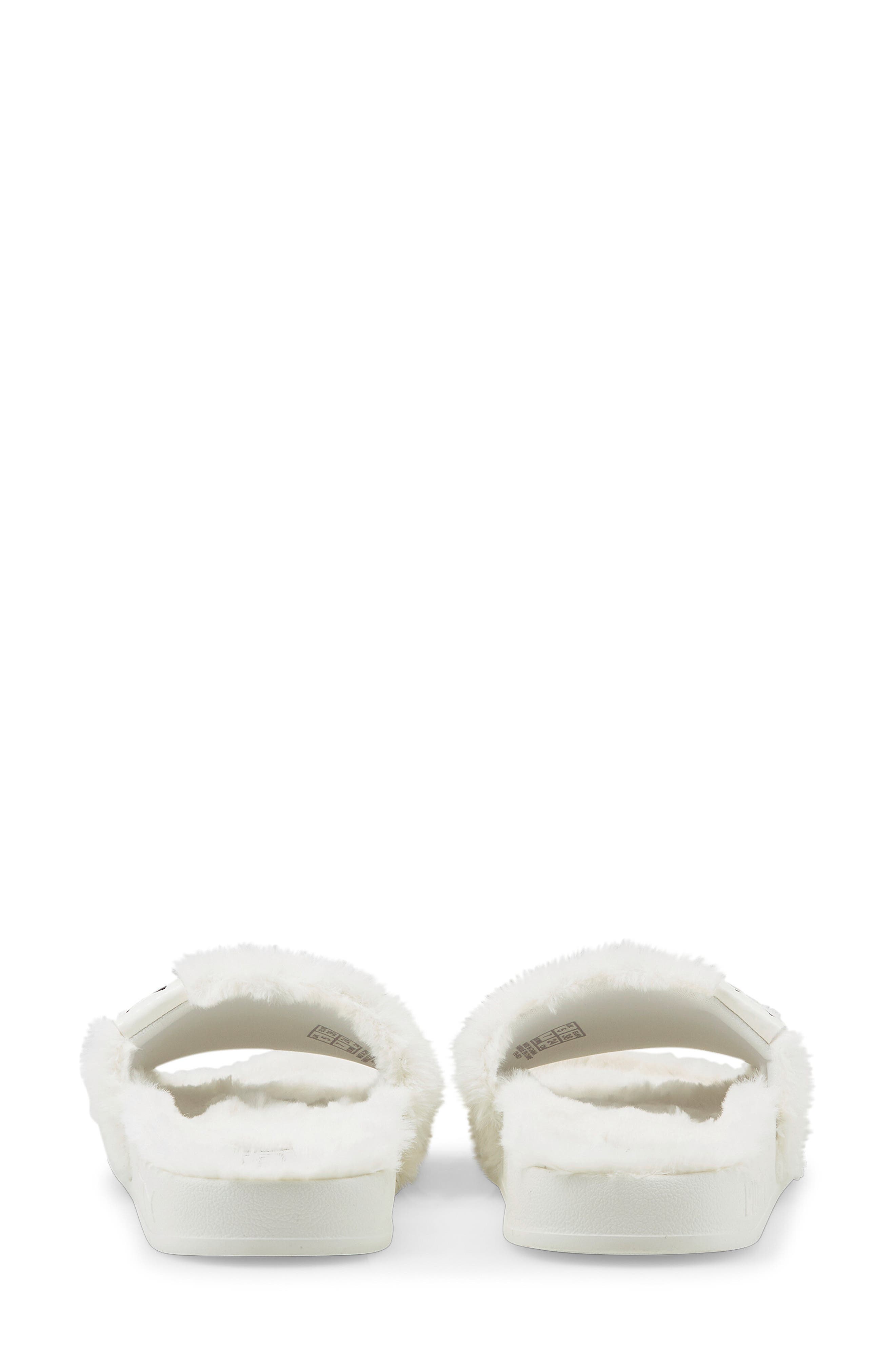 PUMA Leadcat 2.0 Faux Fur Slide Sandal, Alternate, color, 