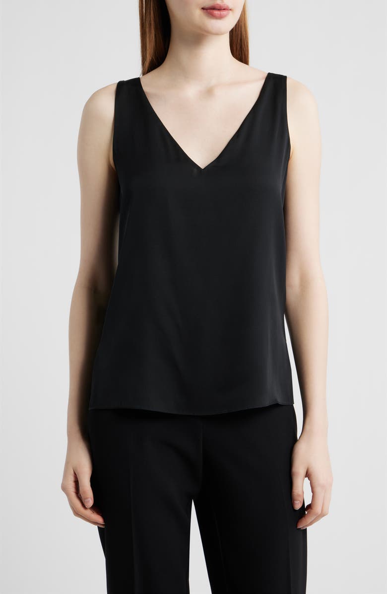 KOBI HALPERIN Sailor Stretch Silk Shell, Main, color,