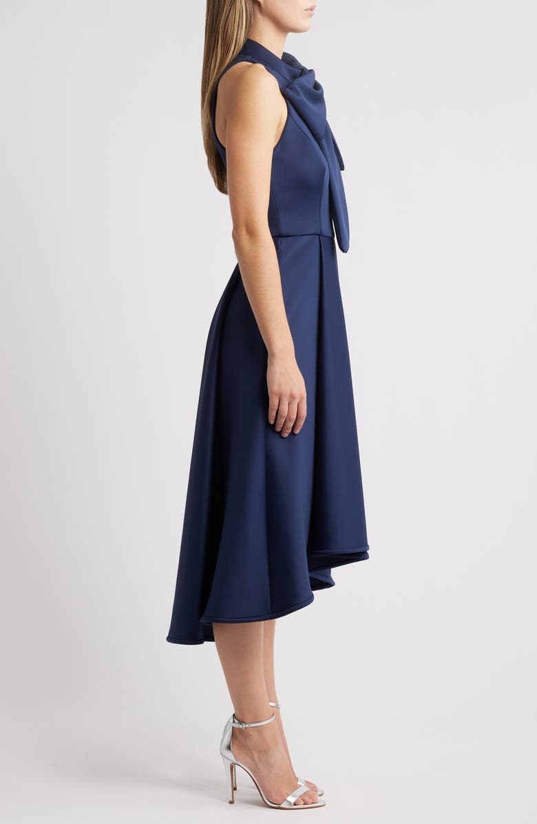 Black Halo Ara Bow Cocktail Dress, Alternate, color, 