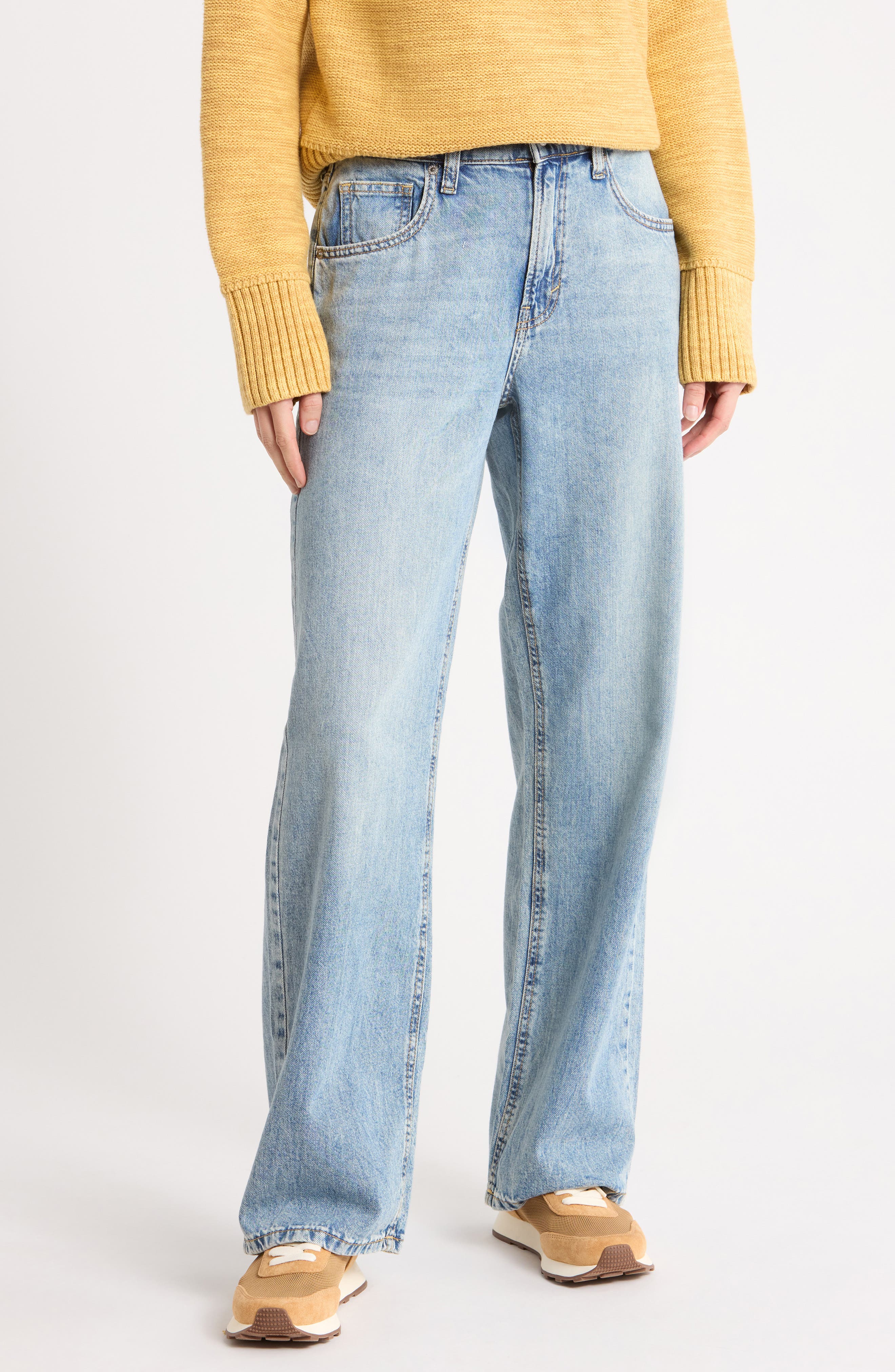 High Waist Wide Leg Jeans