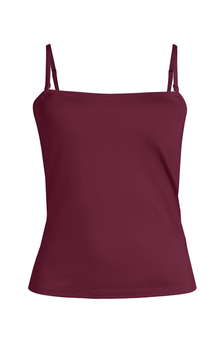 Lands' End Bandeau Tankini Top, Alternate, color, 