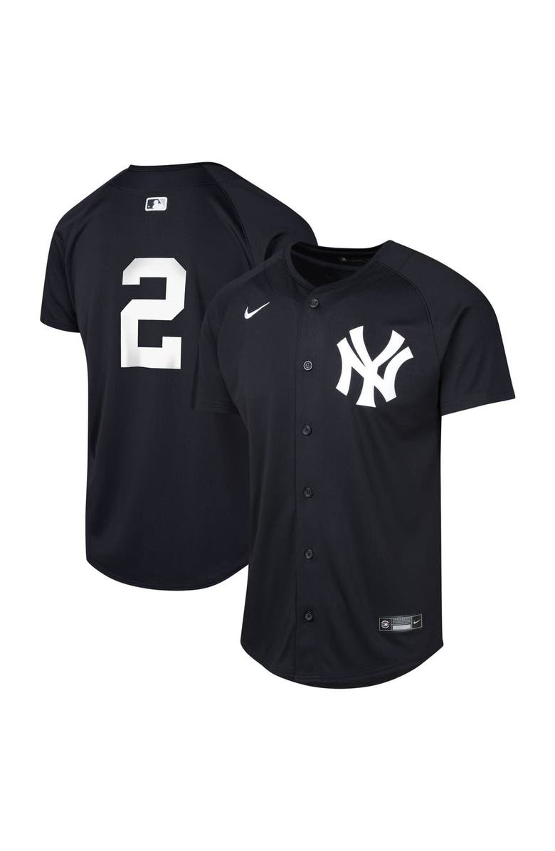 Nike Youth Nike Derek Jeter Navy New York Yankees Alternate Limited Player Jersey, Main, color, 