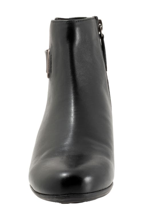 Trotters Maxwell Bootie In Black