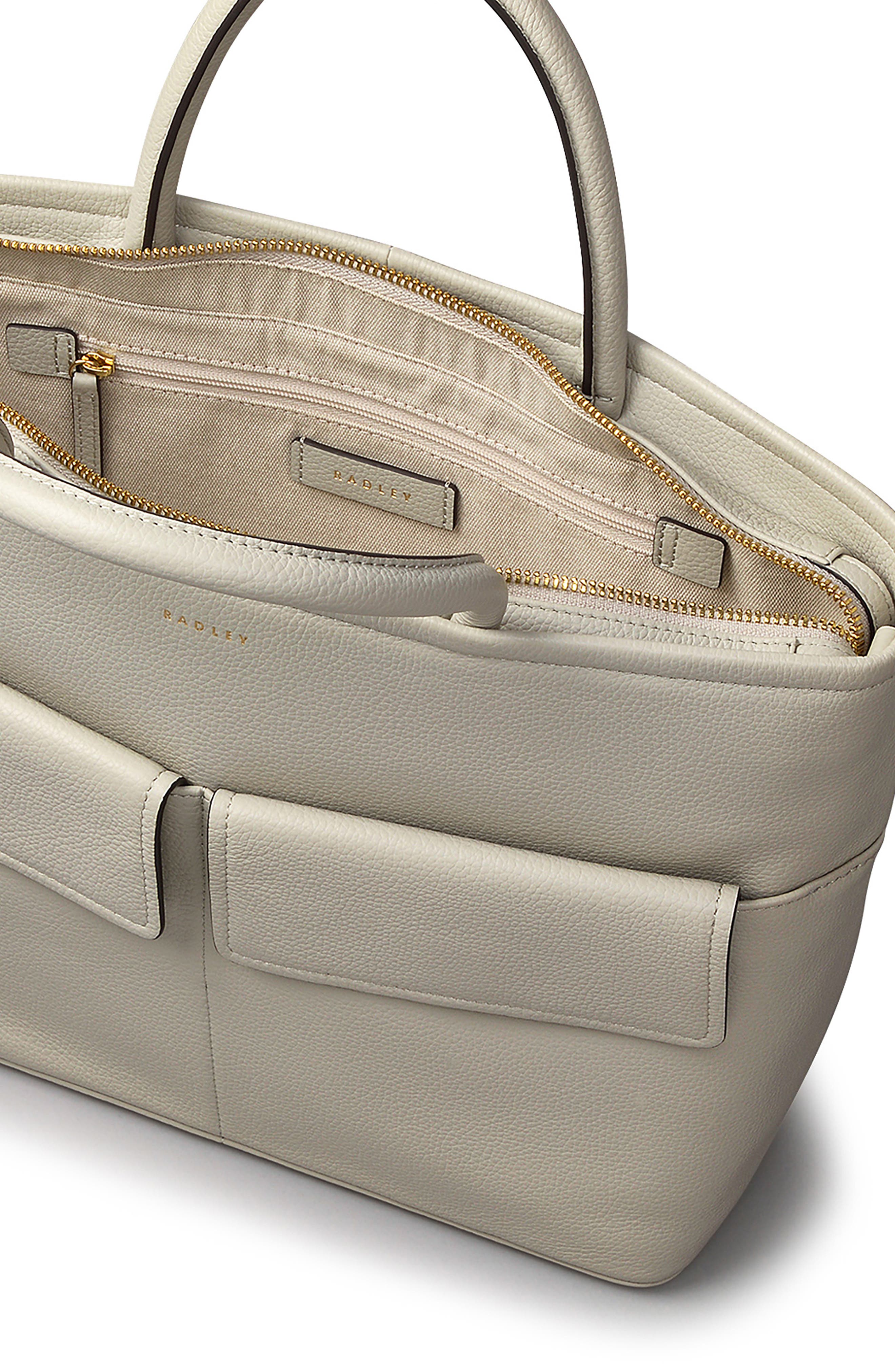 Radley Brompton Crescent Medium Crossbody Bag, Alternate, color, Pumice