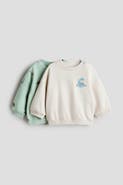 H&M 2-pack Printed Sweatshirts