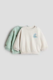H&M 2-pack Printed Sweatshirts