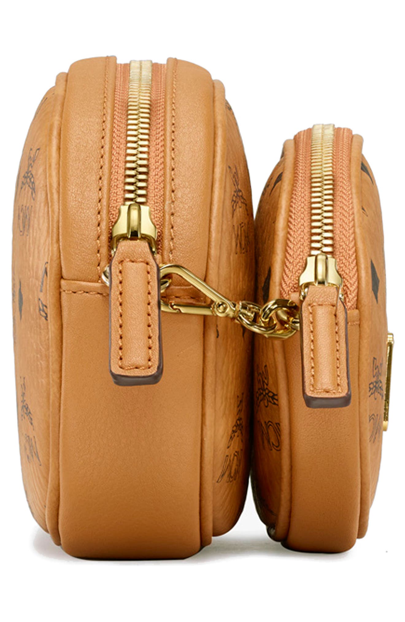 Essential Visetos Original Triple Belt Bag, Alternate, color, COGNAC