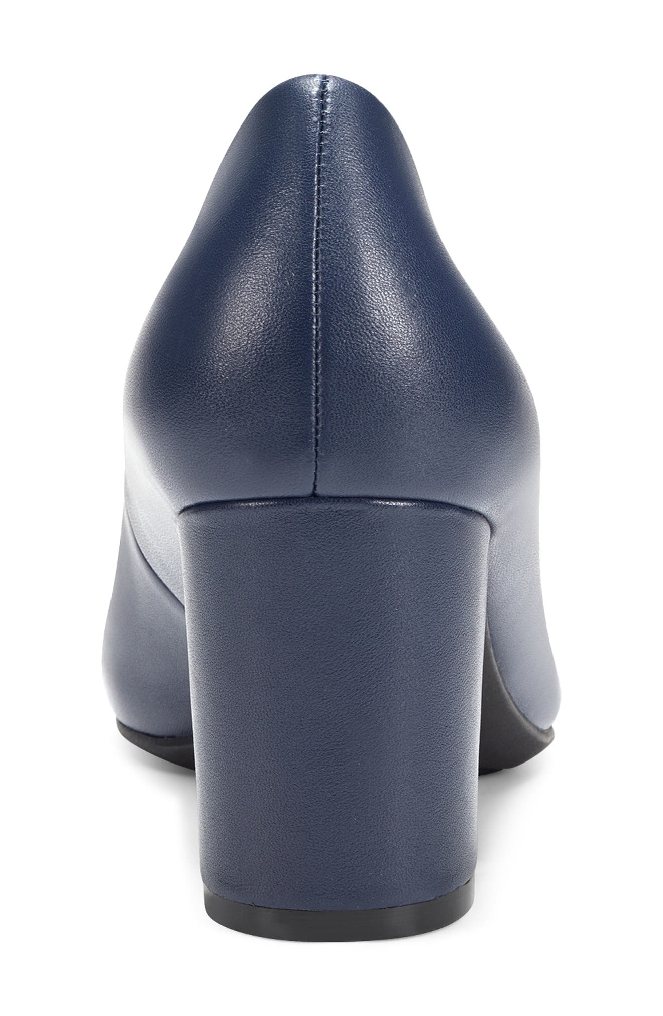 Bette Pump, Alternate, color, NAVY LEATHER