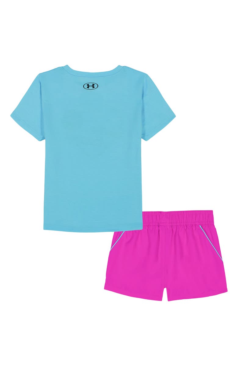 Under Armour Kids' Graphic Tee & Woven Shorts Set, Alternate, color,