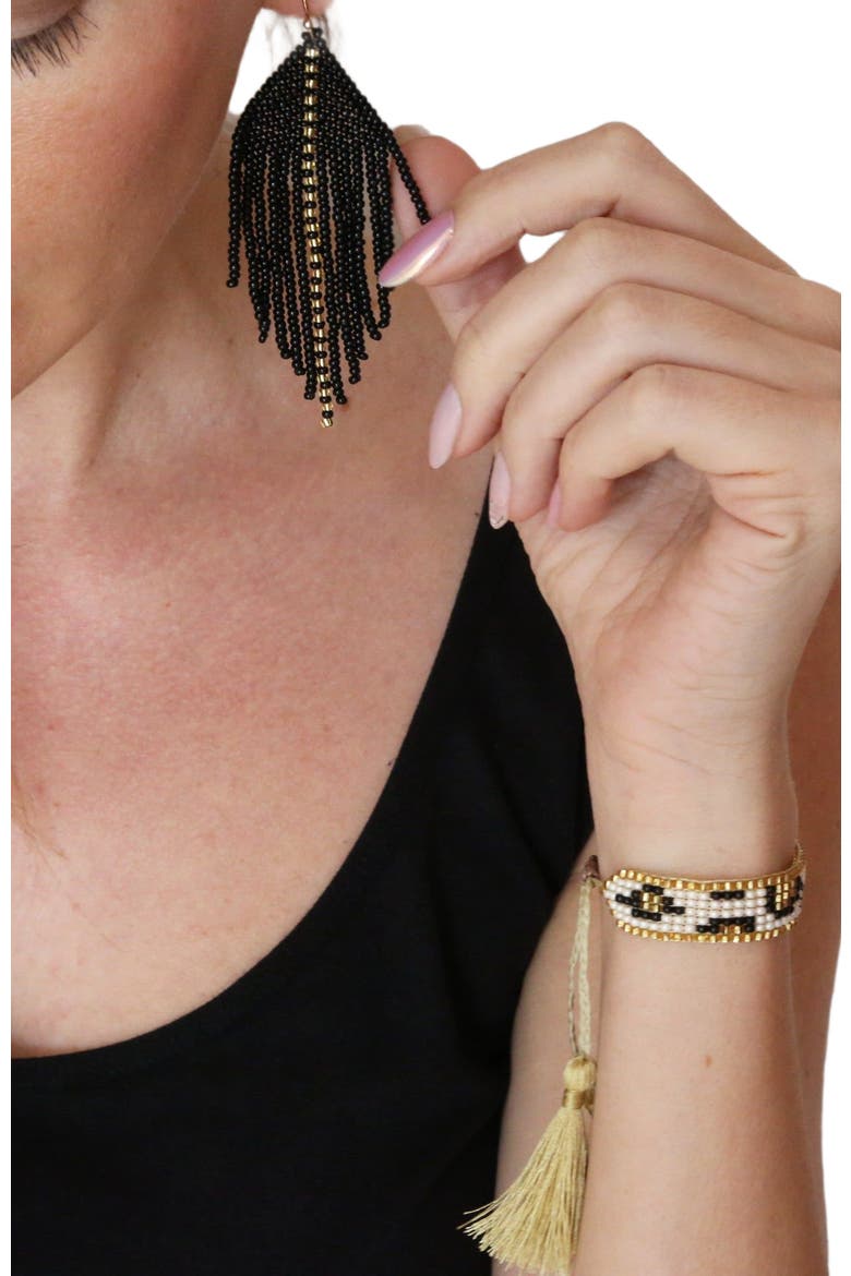 Empire Embera Earrings, Alternate, color, Empire