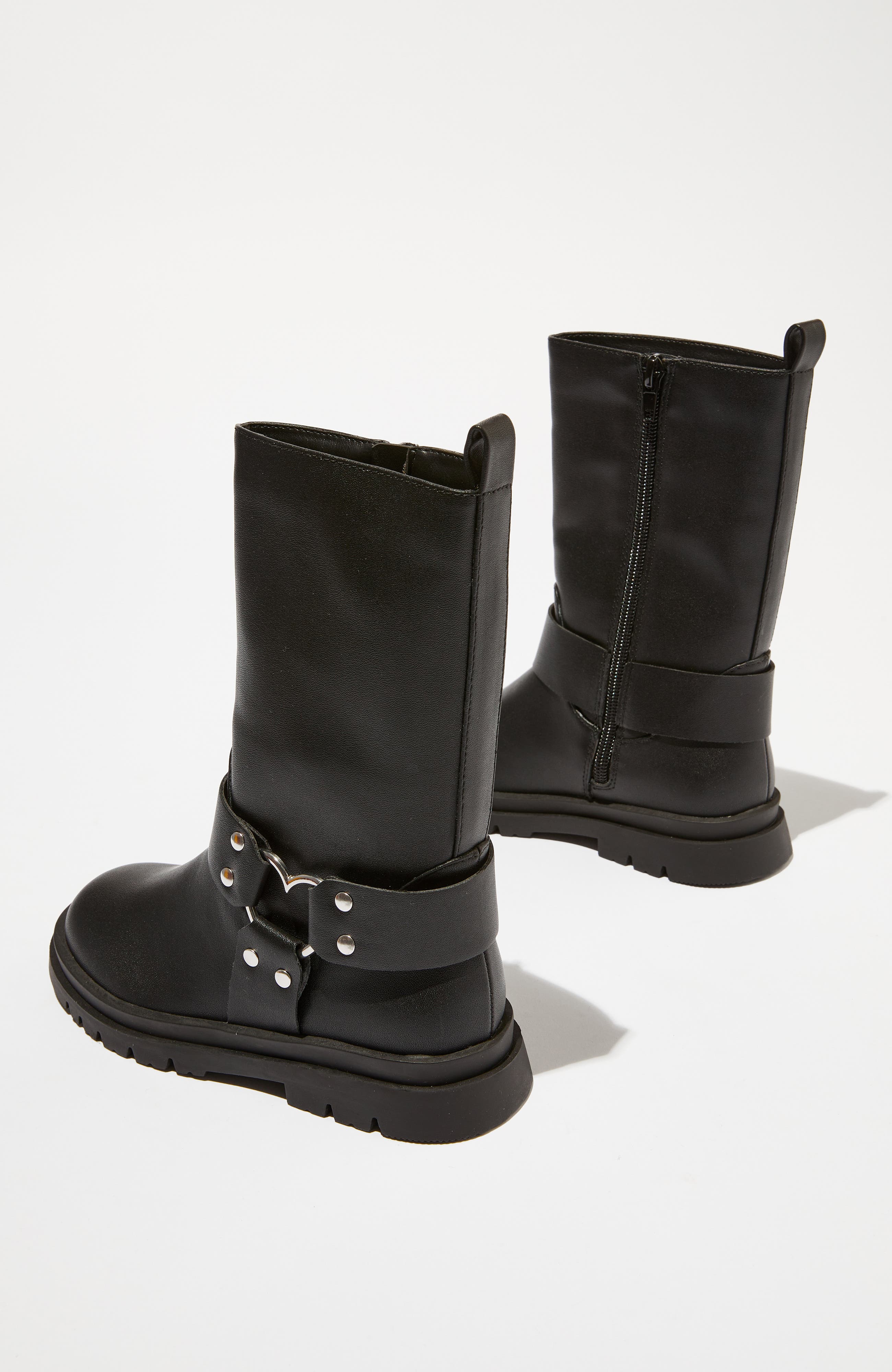 Cotton On Kids Kid's Betty Biker Boot, Alternate, color, 