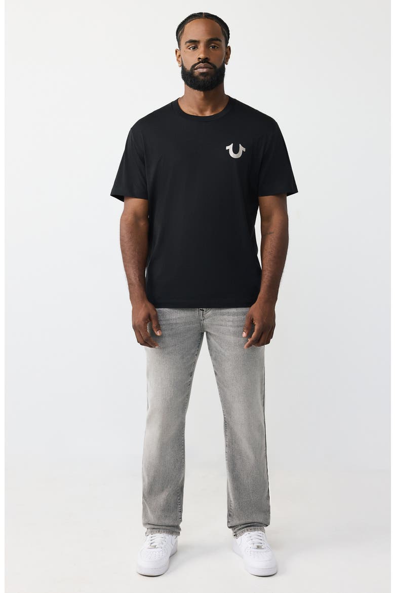 Ricky Straight Leg Jeans, Alternate, color, GREY WOLF WASH